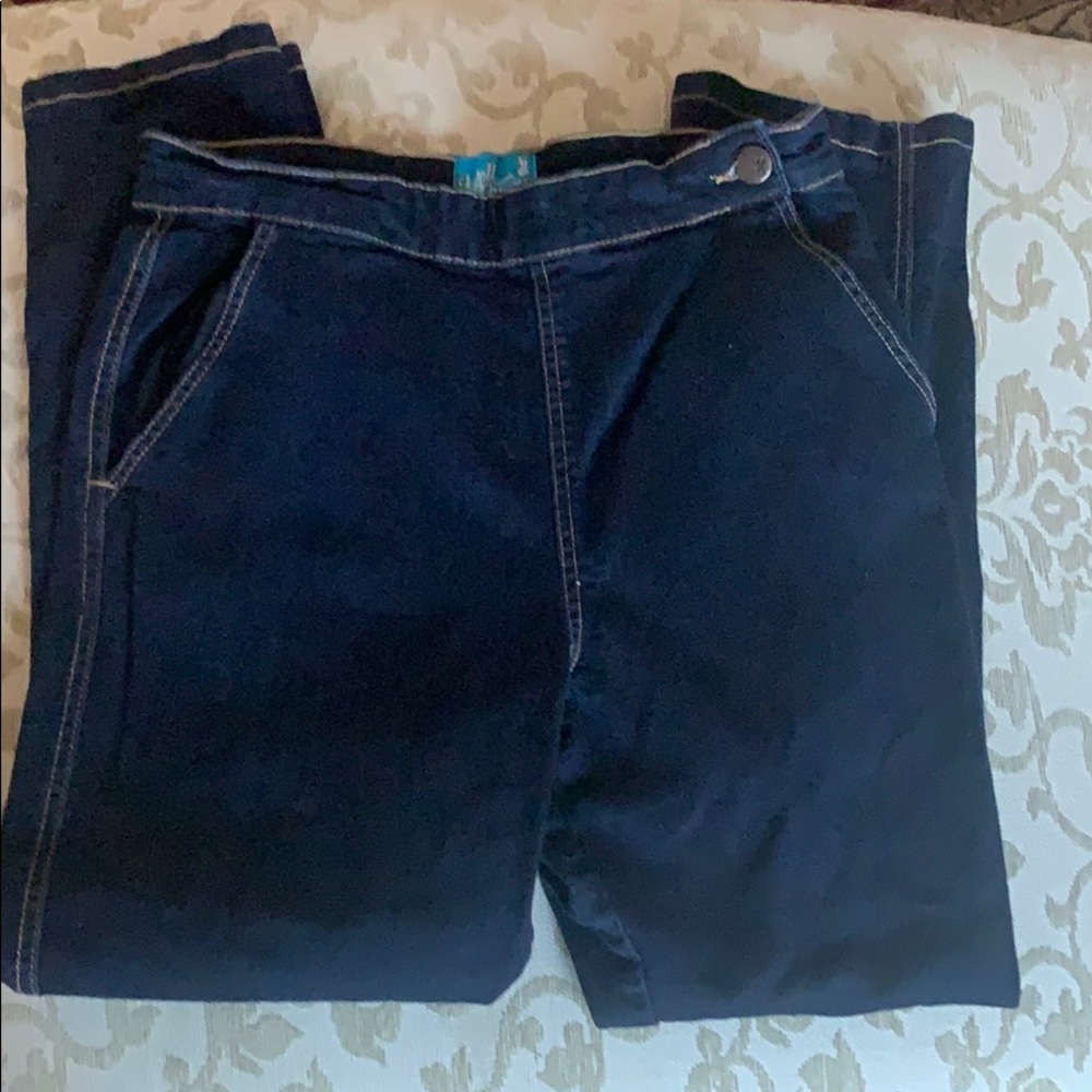 Hell Bunny 1950s Style Jean Capris